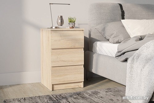 Тумба НК-Мебель Stern Т-9 3-я 72677833 (дуб сонома)