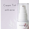 Monmu Крем для лица Тинт Anti-Acne с эффектом сияния тон светлый 30 г