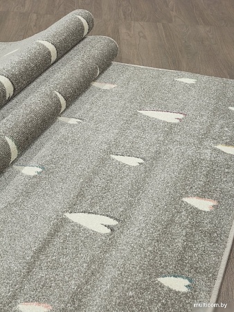 Ковер для жилой комнаты Merinos Izumrud C210-STAN-LIGHT GRAY (0.8х1.5)