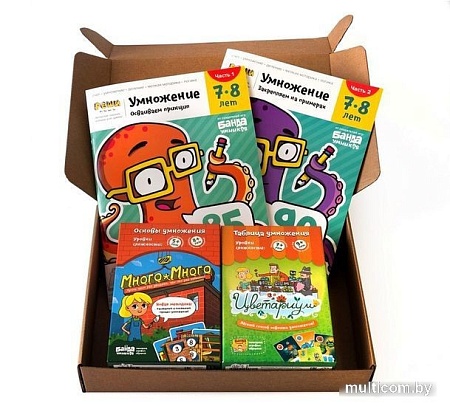 Развивающая игра Банда умников Умножение. Полный УМ506