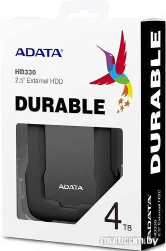 Внешний жесткий диск A-Data HD330 AHD330-4TU31-CBK 4TB (черный)