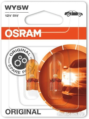 Лампа накаливания Osram WY5W 2827NA 2шт