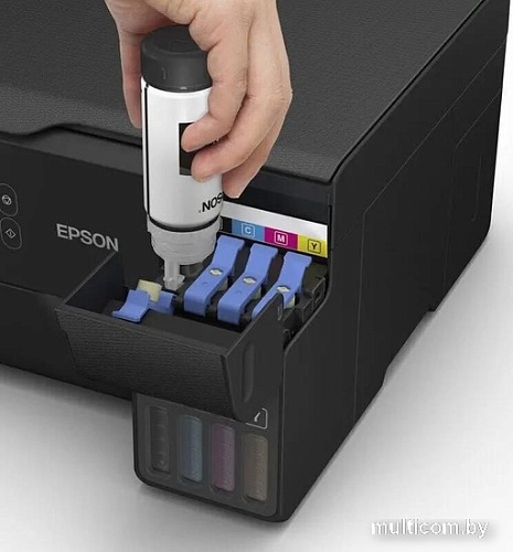 МФУ Epson EcoTank L3560 (ресурс стартовых контейнеров 6600/5900, контейнер 103)