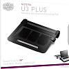 Подставка для ноутбука Cooler Master NotePal U3 Plus Black (R9-NBC-U3PK-GP)
