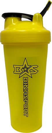 Шейкер Binasport 0.7 л (желтый)