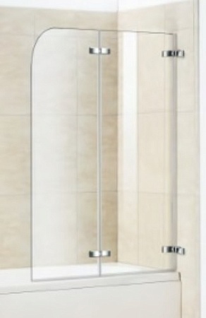 Стеклянная шторка для ванны WeltWasser WW100 100ZD2-90