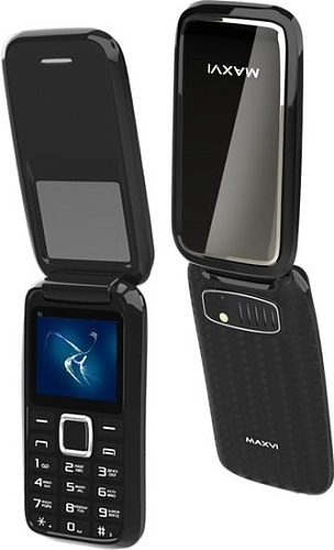 Мобильный телефон Maxvi E2 (черный)