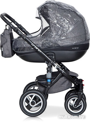 Универсальная коляска Riko Brano (2 в 1, carbon)