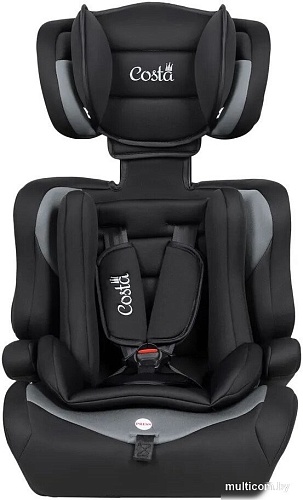 Детское автокресло Costa HC-01 (черный/серый)