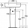 Умывальник Ideal Standard Connect SPHERE E786401 55x45.5