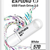 USB Flash Exployd 570 64GB (белый) [EX-64GB-570-White]