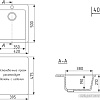 Кухонная мойка Mixline ML-GM14 551902 (черный)
