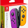 Геймпад Nintendo Joy-Con (неоновый фиолетовый/неоновый оранжевый)