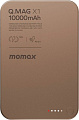 Внешний аккумулятор Momax Q.Mag X1 Magnetic IP117A 10000mAh (коричневый)
