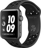 Умные часы Apple Watch Nike+ 42 мм (серый космос/антрацитовый, черный)