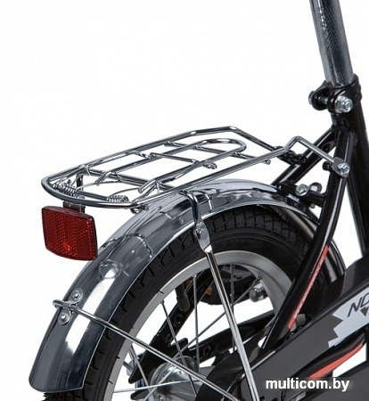 Детский велосипед Novatrack Urban 14 143URBAN.BK20 (черный/красный, 2020)