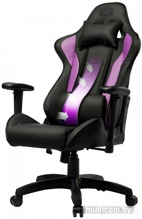 Кресло Cooler Master Caliber R1 (черный/фиолетовый)