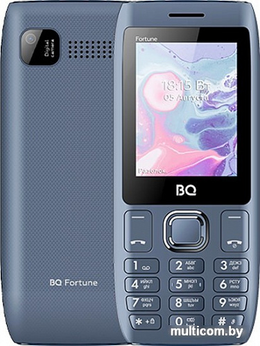 Мобильный телефон BQ-Mobile BQ-2450 Fortune (серый)