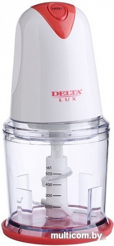 Измельчитель Delta Lux DL-7418 (белый/терракотовый)