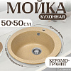 Кухонная мойка Saniteco Linea (песок)