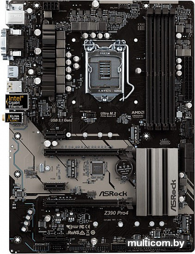 Материнская плата ASRock Z390 Pro4