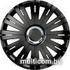 Набор колпаков на диски Versaco Active RC 15&amp;quot; 15ACTIVERCB (4шт, черный/хром)