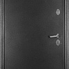 Металлическая дверь Guard Термо MG75 87х205 левая (черное серебро/серый)
