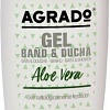 Косметика по уходу за телом Agrado Гель для душа Bath &amp; Shower Gel Aloe Vera 750 мл
