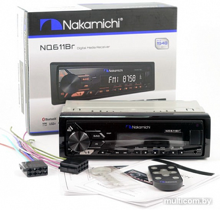 USB-магнитола Nakamichi NQ-611BR