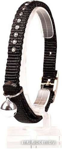 Ошейник Duvo Plus Стразы 11157/black