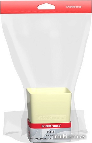 Подставка настольная Erich Krause Base Pastel 51500 (желтый)