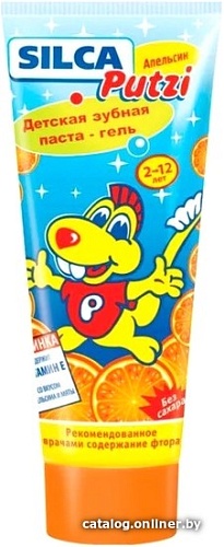 Зубная паста SILCA Putzi апельсин (75 мл)