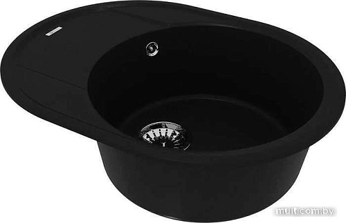 Кухонная мойка Lemark Lacha 9910049 (черный)