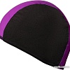 Шапочка для плавания Спортивные мастерские Lucra SM-089 (черный/фиолетовый)