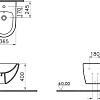 Биде Vitra Sento 4338B003-1046