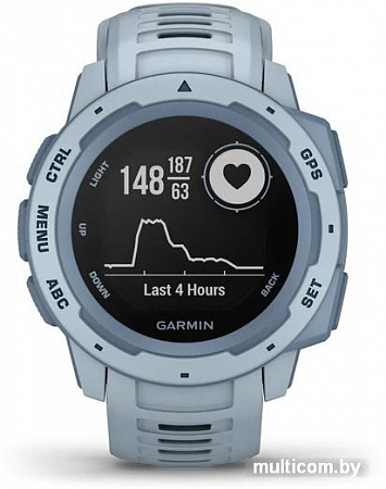 Умные часы Garmin Instinct (голубой)