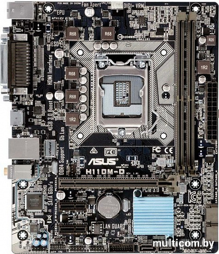 Материнская плата ASUS H110M-D