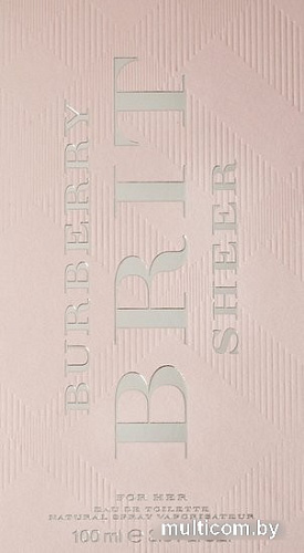 Burberry Brit Sheer EdT (100 мл)