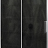 Душевая дверь MaybahGlass 195x150 MGD-1289-5 (графит матовый стекло/хром матовый)