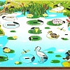 Мозаика/пазл Нескучные игры Обитатели пруда 3D 7923