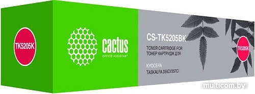 Картридж CACTUS CS-TK5205BK (аналог Kyocera TK-5205K)