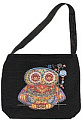 Женская сумка Белоснежка Волшебная сова 324-MK (черный)
