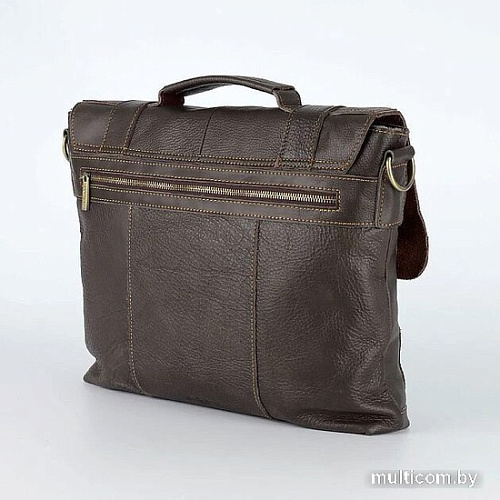 Мужская сумка Poshete 253-01256-26-DBW (коричневый)