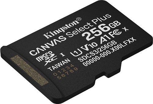 Карта памяти Kingston Canvas Select Plus microSDXC 256GB SDCS3/256GBSP