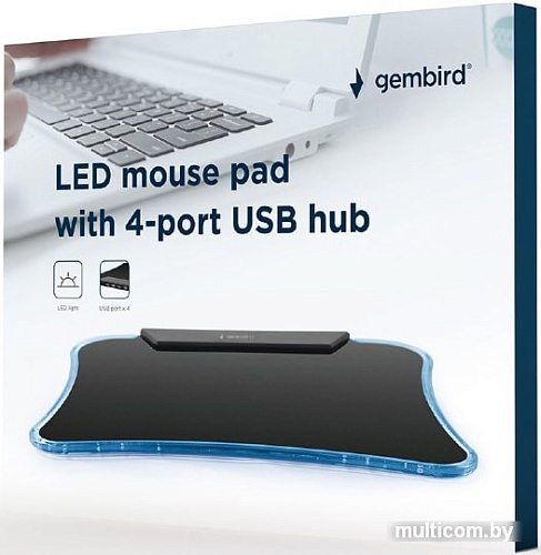 Коврик для мыши Gembird MP-LED-4P