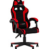 TopChairs Shadow GF-8079 TT701+TT703 (черно-красный)