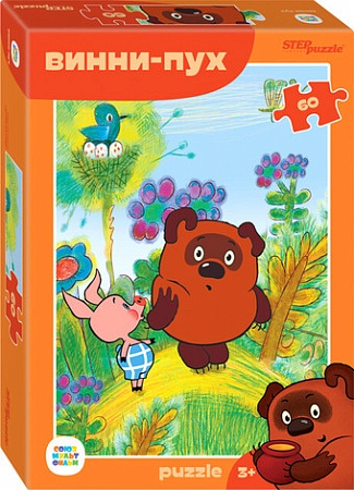 Пазл Step Puzzle Винни Пух 81030 (60 эл)