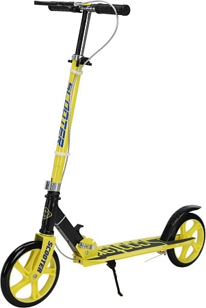 Двухколесный подростковый самокат Ricos Shine JSCM6698 (желтый)