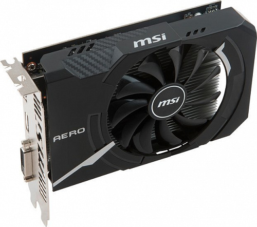 Видеокарта MSI Radeon RX 550 Aero ITX OC 2GB GDDR5 [RX 550 AERO ITX 2G OC]