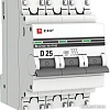 Выключатель автоматический EKF PROxima ВА 47-63 25А 3р (D) mcb4763-6-3-25D-pro